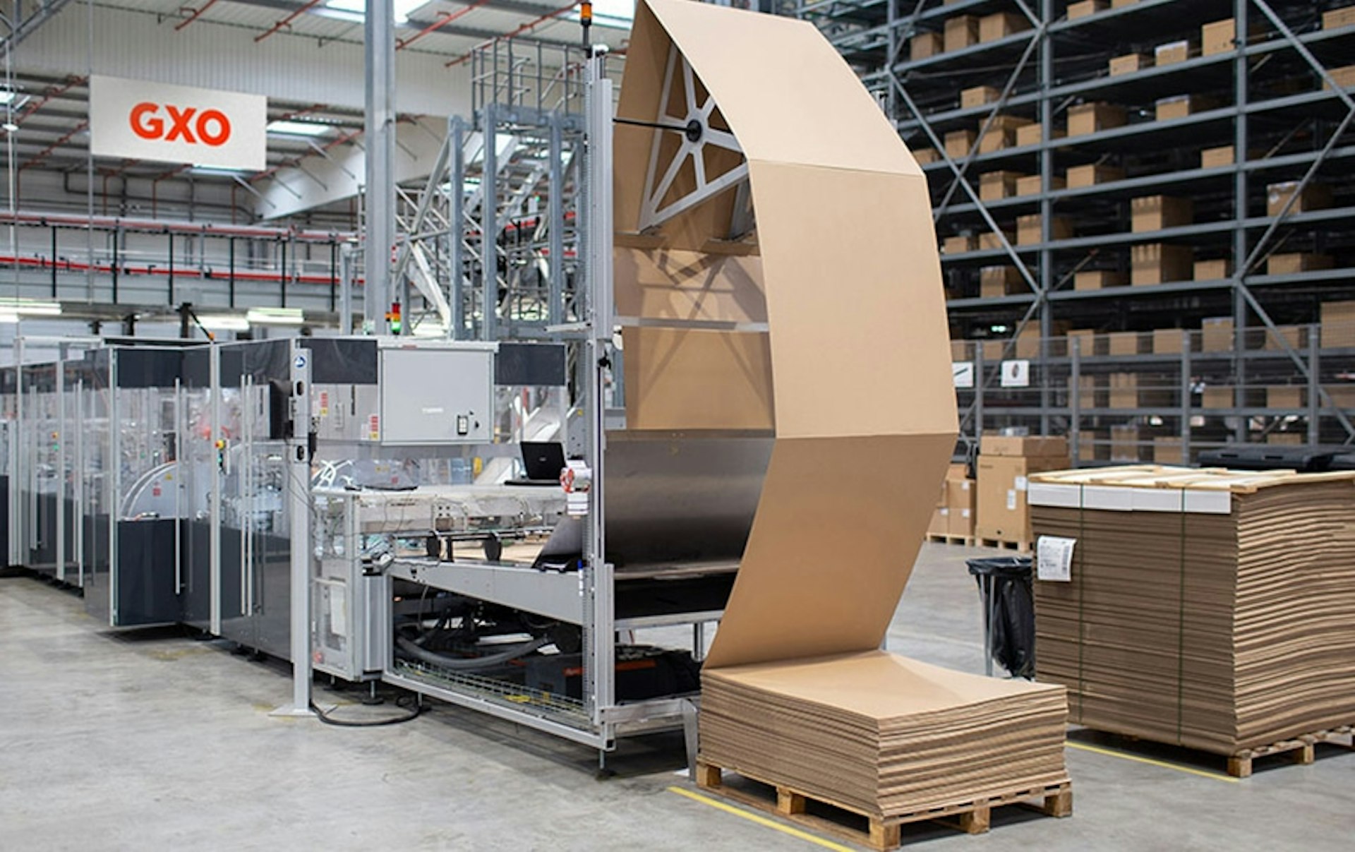 GXO uses 3D technology and automation to custom size packaging