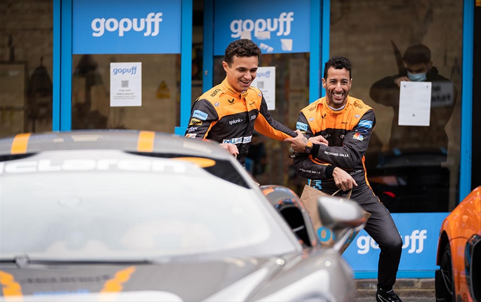 Gopuff and McLaren’s Formula 1 team announce new global partnership, celebrating two of the fastest brands in delivery and motorsport