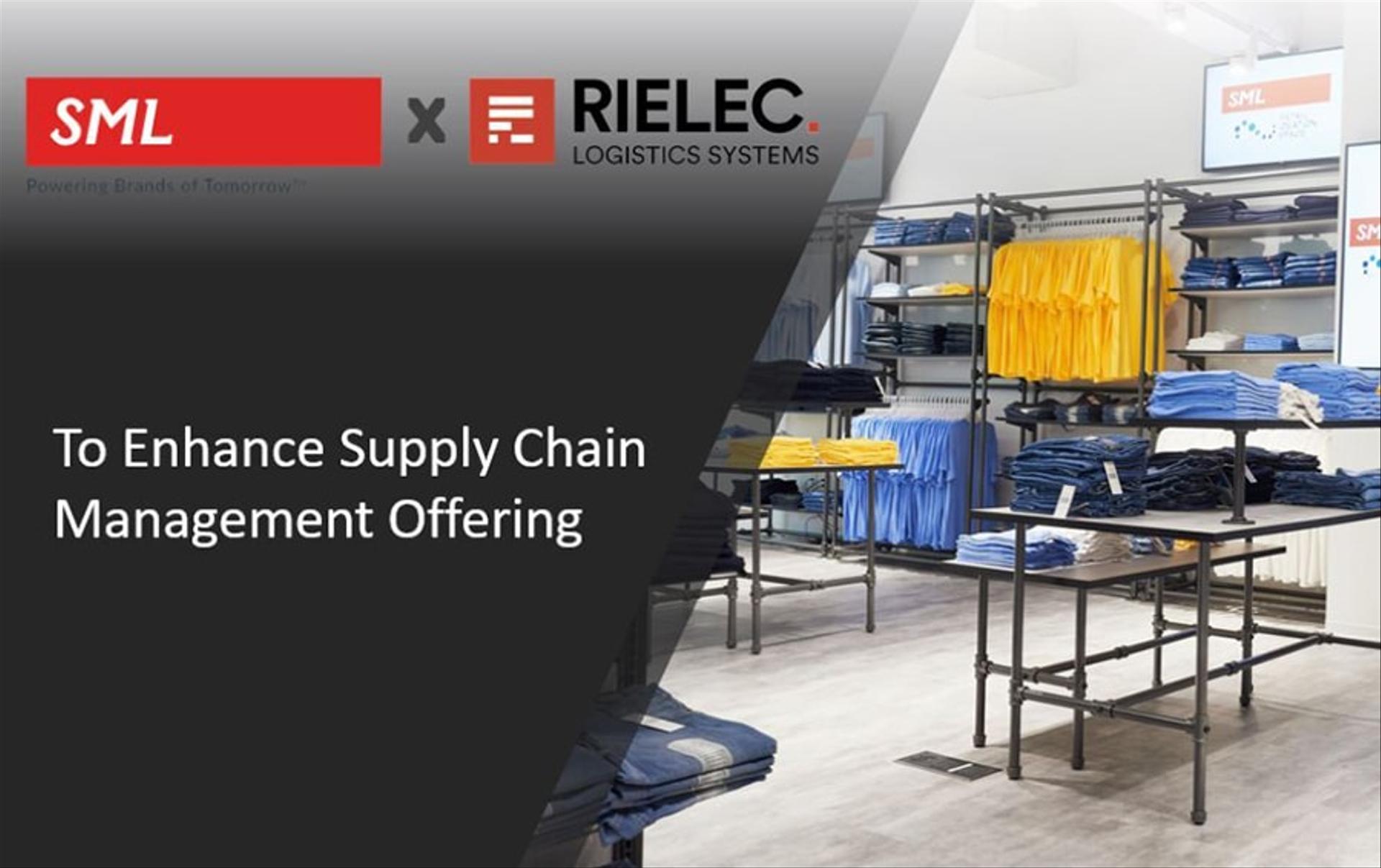 SML invests in  RIELEC to enhance supply chain management offering