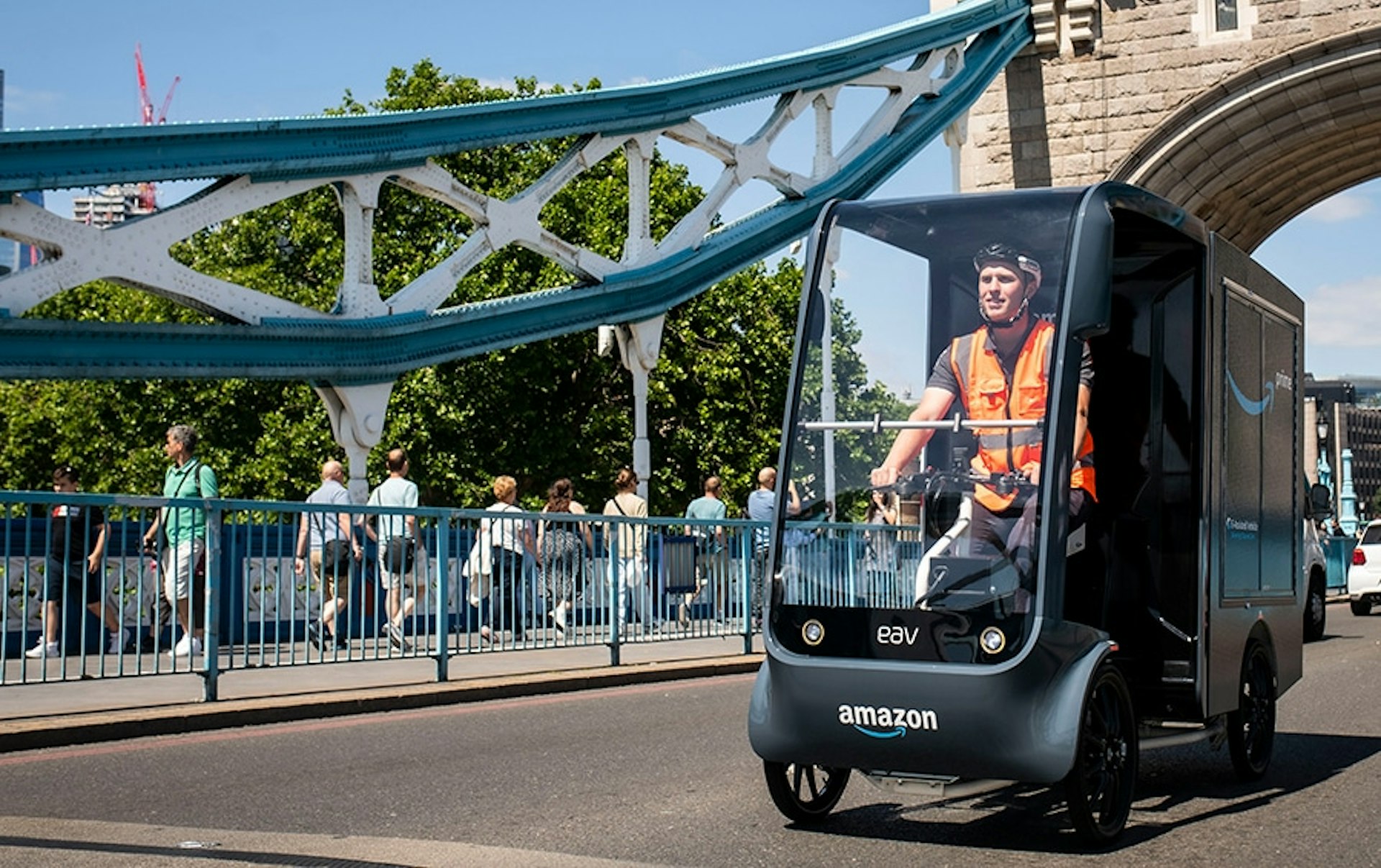 Amazon launches first fleet of e-cargo bikes in the UK,  bringing zero emission deliveries to customers