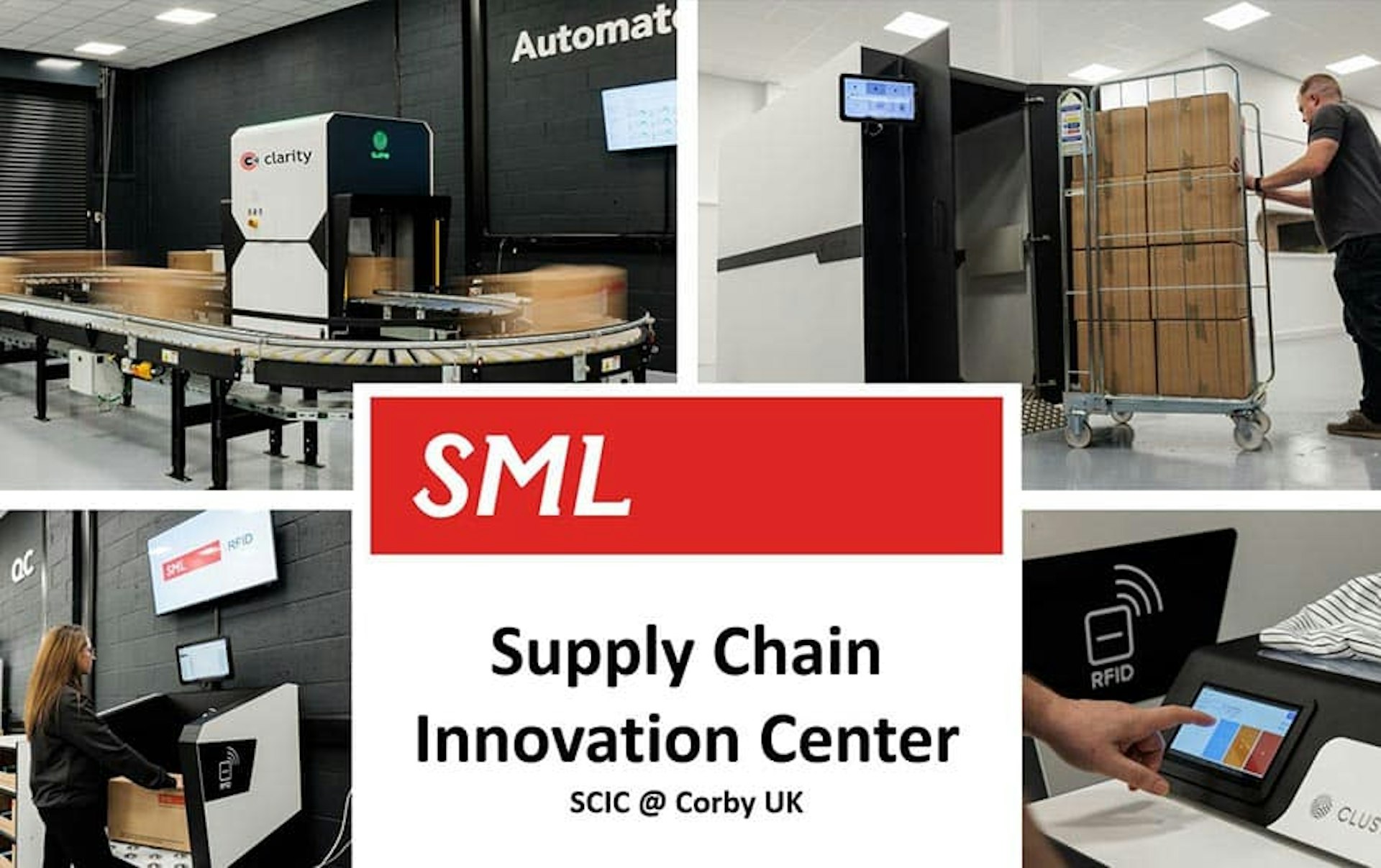 SML Announces the opening of its RFID Supply Chain Innovation Center (SCIC) in Corby, UK