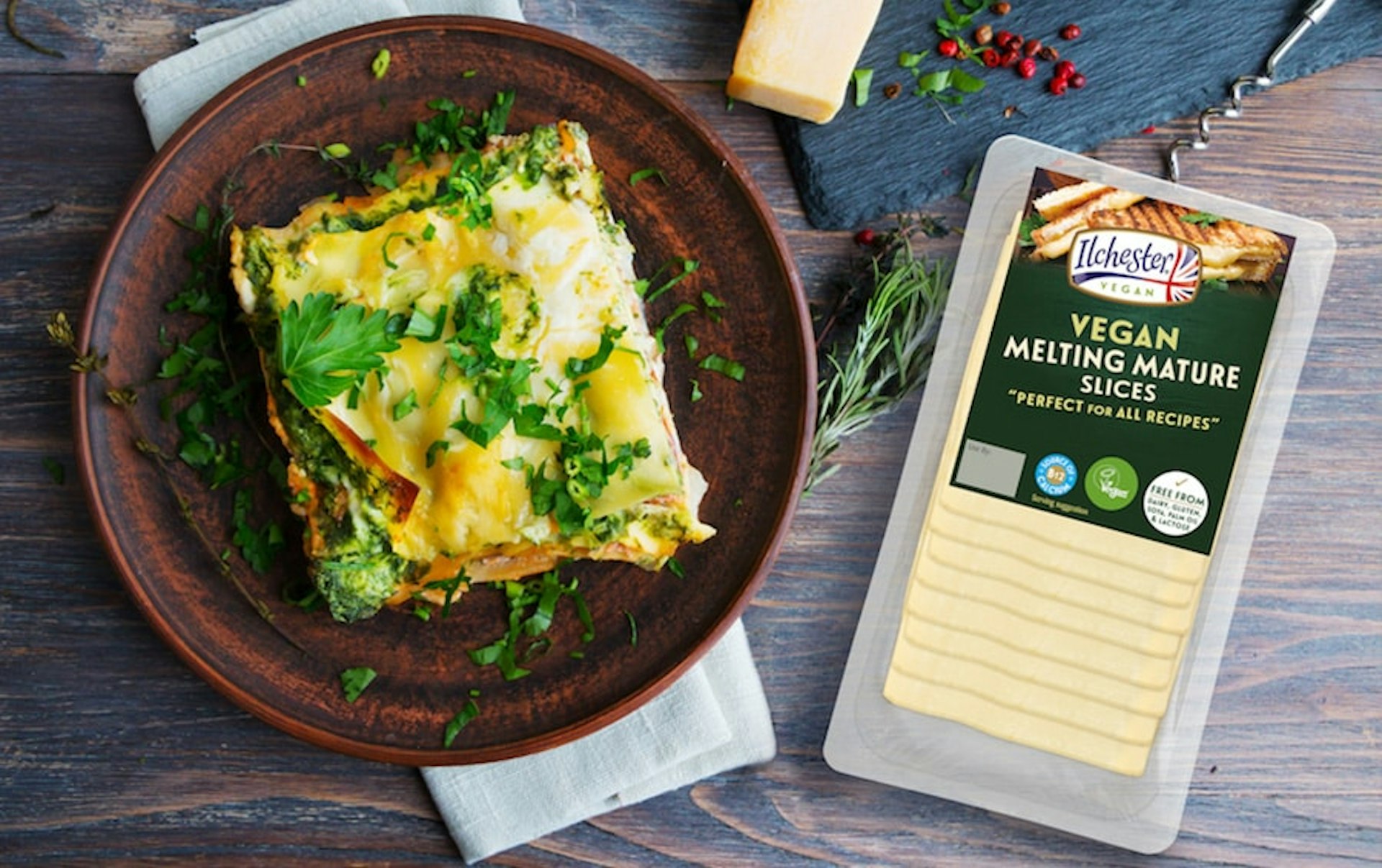 Sliced version of "best melting vegan cheeze" launches in Sainsbury's