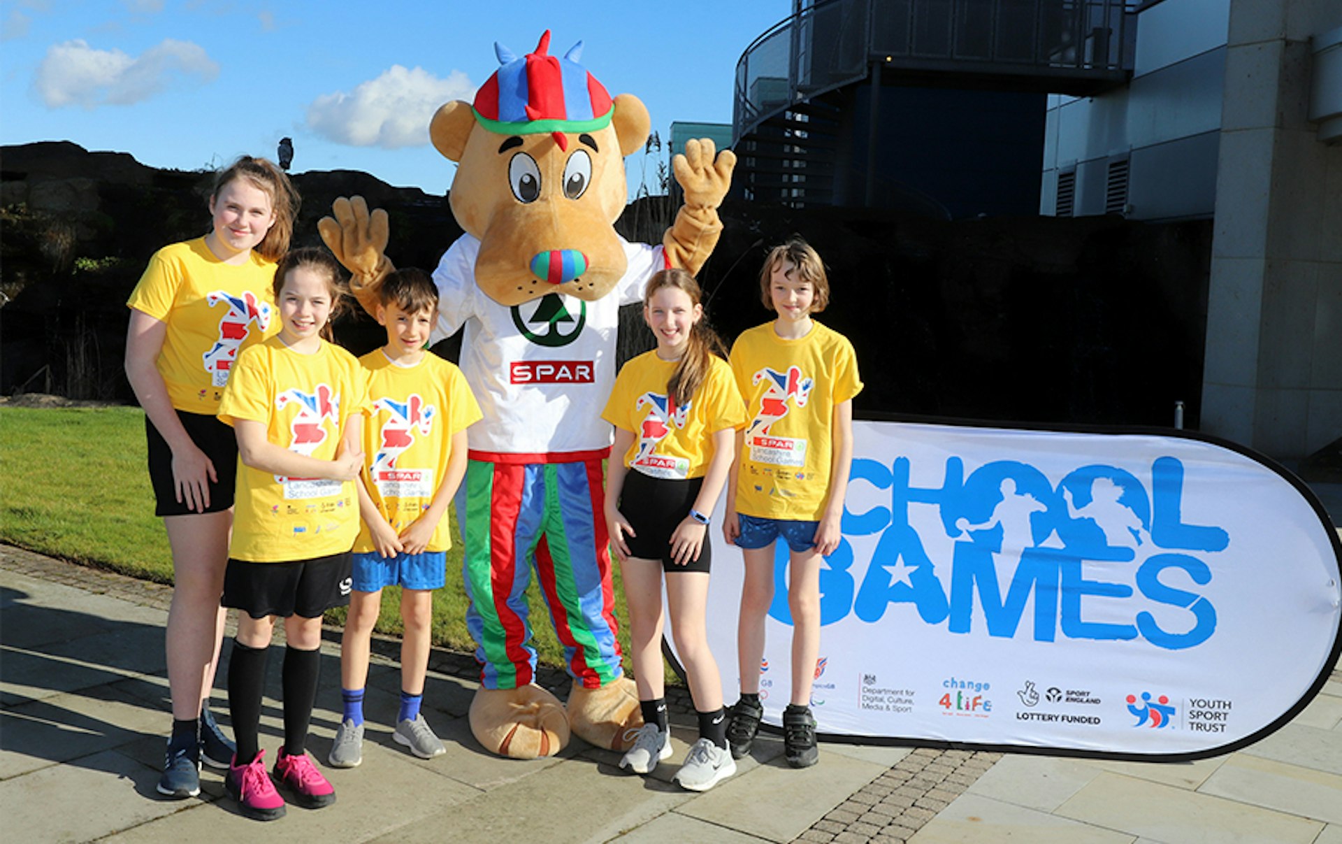 Let the games begin! SPAR and Active Lancashire launch the Lancashire School Games!