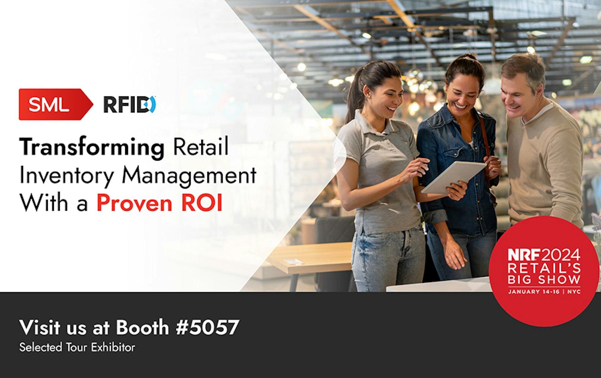 SML transforms retail inventory management with Clarity® Solution at NRF 2024