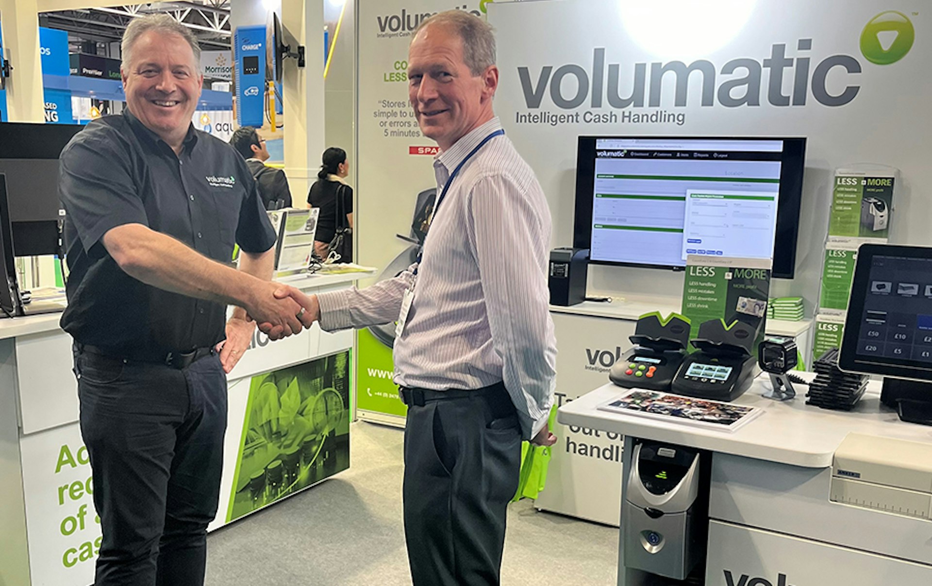 Volumatic and G4S join together to provide a fully managed cash solution