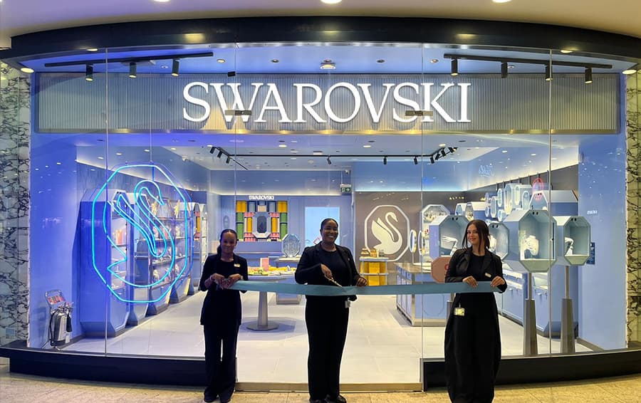 Newmark secures new home for Swarovski at Canary Wharf